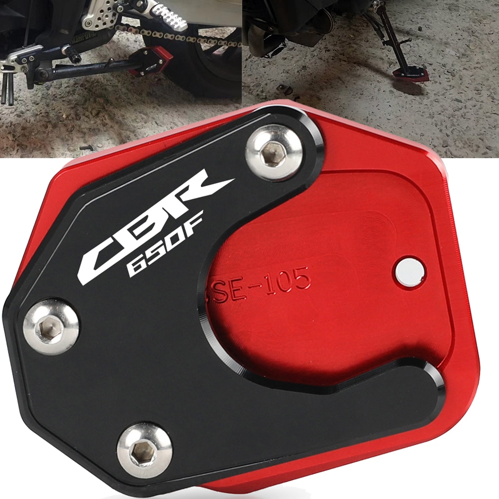 ȥ  CBR650F CB650F CB CBR 650F 2014 2015 2016 2017 2018  ̵ ĵ Enlarger Plate Kickstand Ȯ ǲ 